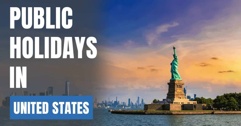 Public Holidays in United States 2026 – Federal Holiday Dates