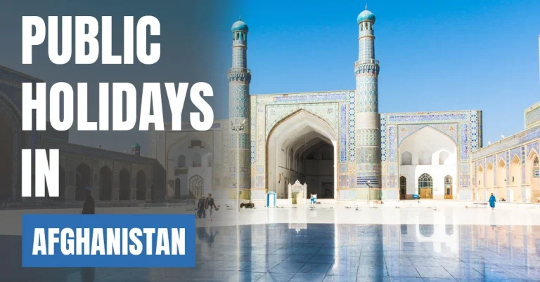 Public Holidays in Afghanistan 2025 – National & Islamic Calendar