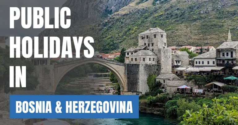 Public Holidays in Bosnia And Herzegovina