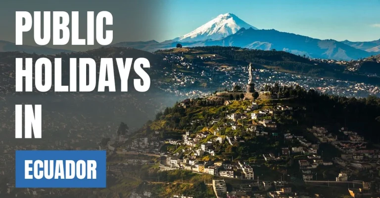 Public Holidays in Ecuador