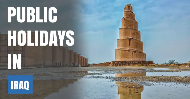 Public Holidays in Iraq Visaboards
