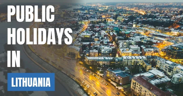 Public Holidays in Lithuania Visaboards
