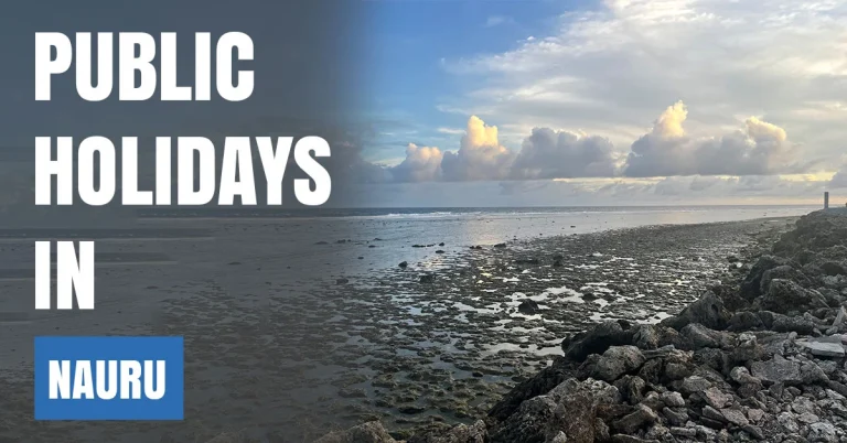 Public Holidays in Nauru