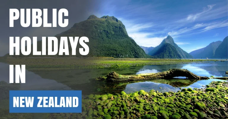 Public Holidays in New Zealand