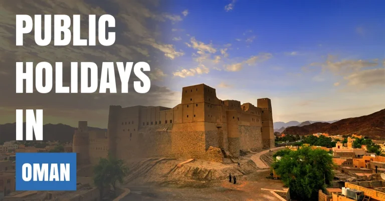 Public Holidays in Oman