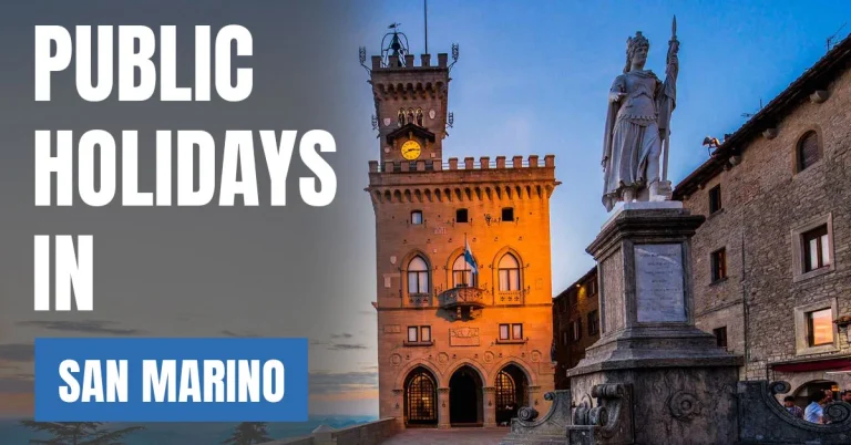 Public Holidays in San Marino