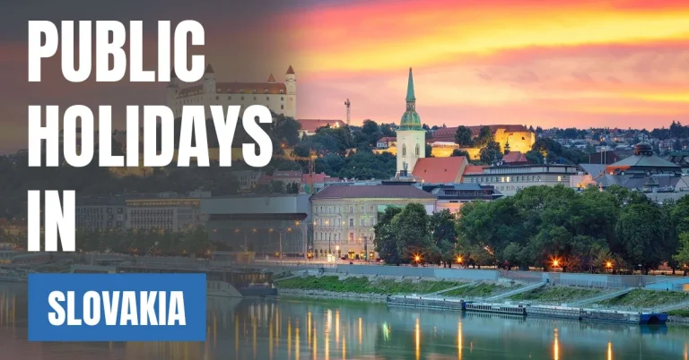 Public Holidays in Slovakia