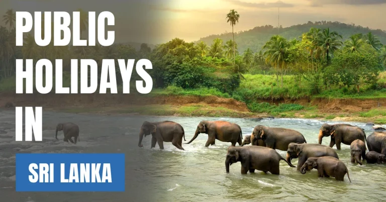 Public Holidays in Sri Lanka
