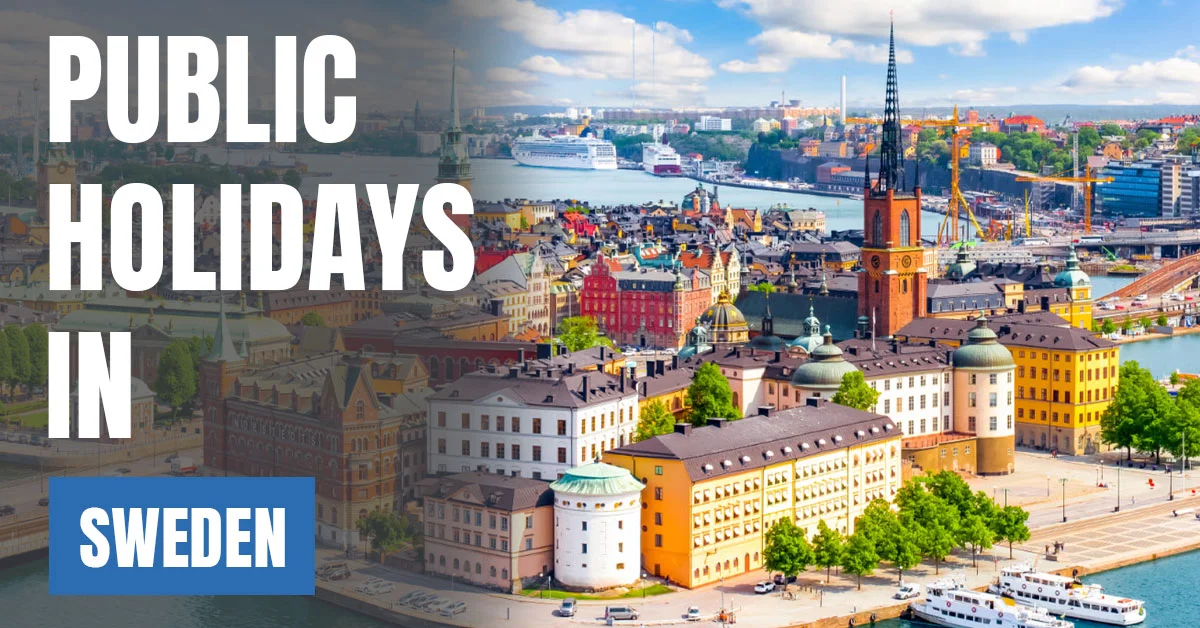 Public Holidays in Sweden