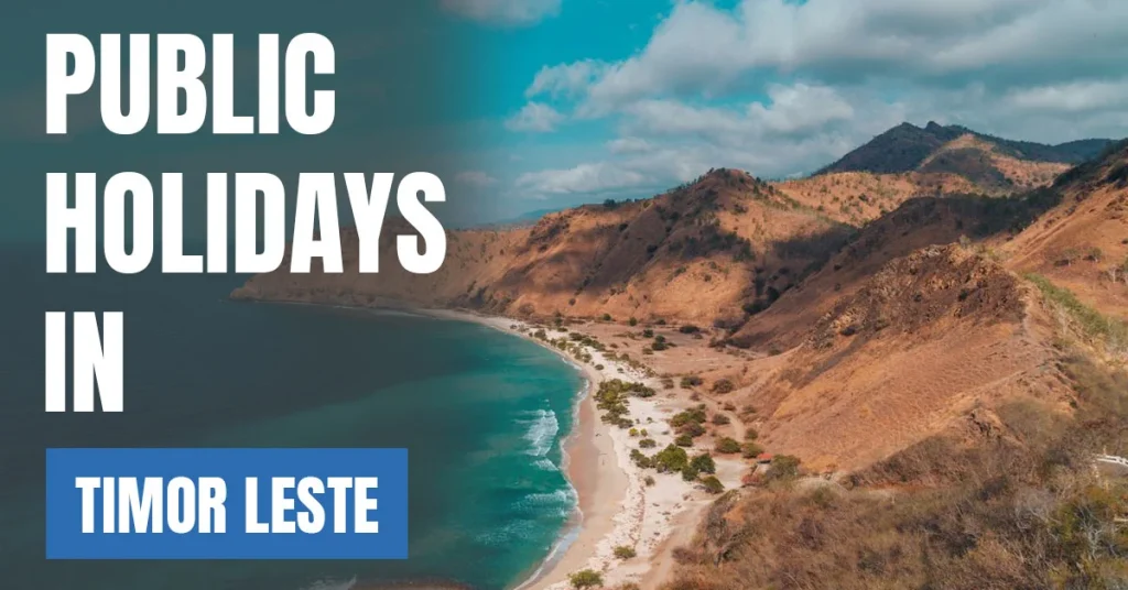 Public Holidays in Timor Leste