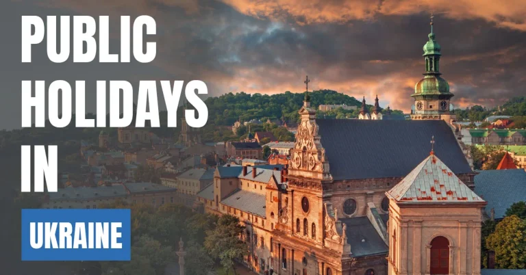 Public Holidays in Ukraine