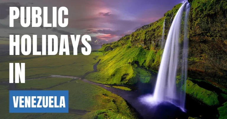 Public Holidays in Venezuela 2026 – National & Public Holidays