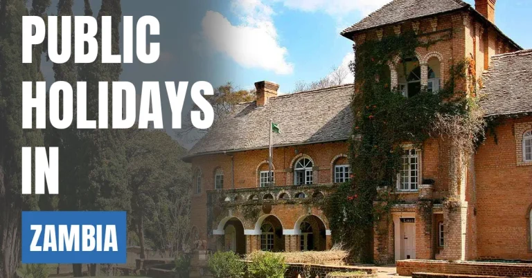 Public Holidays in Zambia 2025