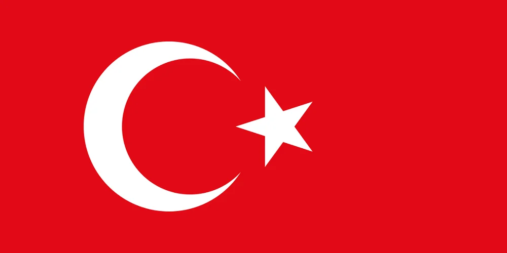 Turkey Country Flag Visaboards
