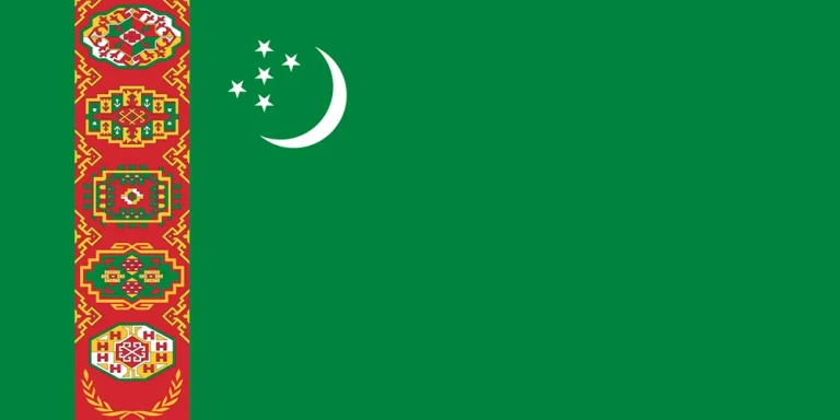 Turkmenistan Country Flag Visaboards