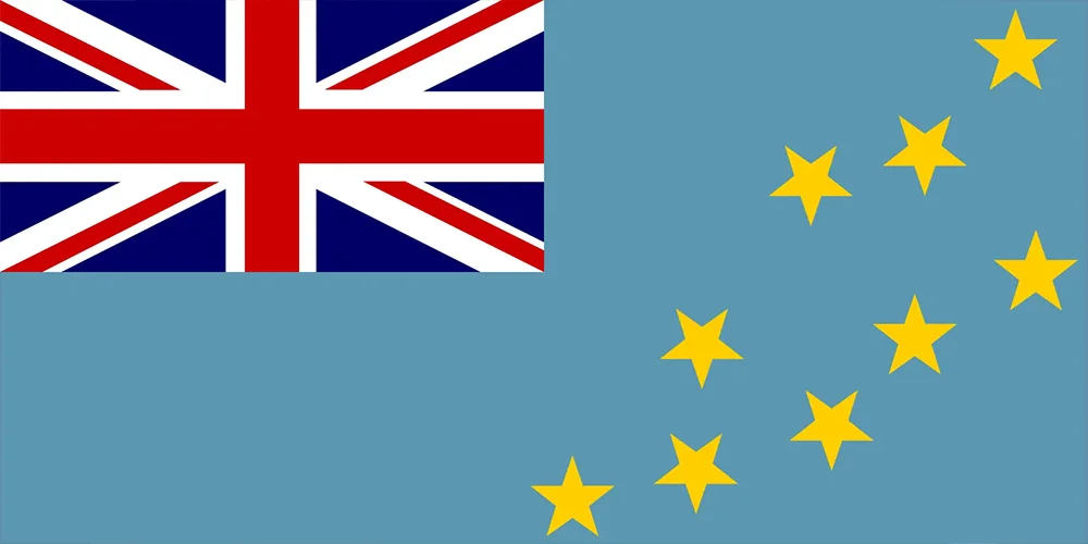 Tuvalu Country Flag Visaboards