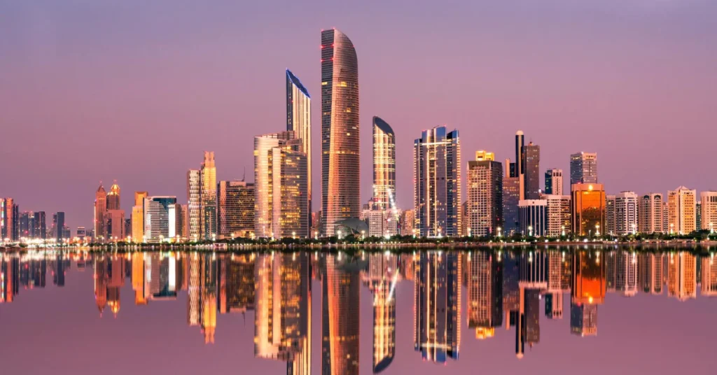 Abu Dhabi in the United Arab Emirates visaboards