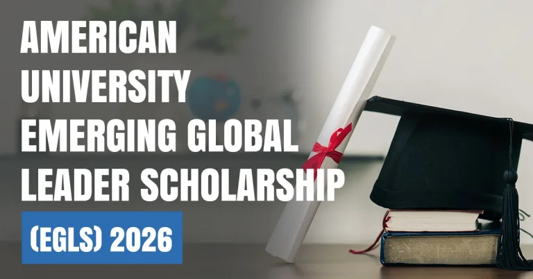 American University Emerging Global Leader Scholarship USA Visaboards