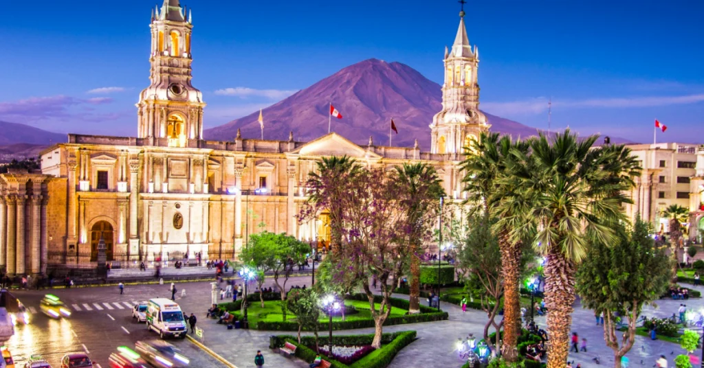 Arequipa in Peru visaboards