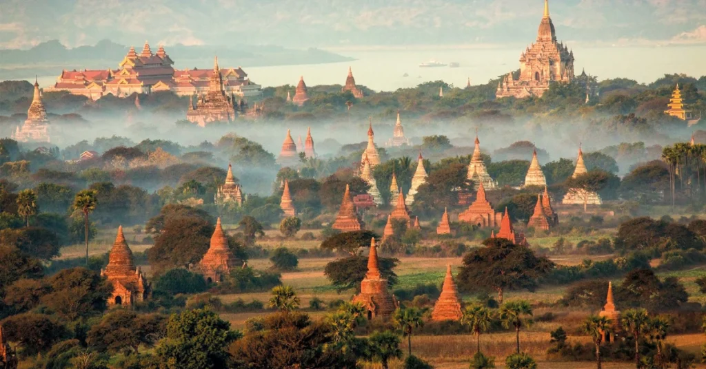 Bagan Region in Myanmar visaboards