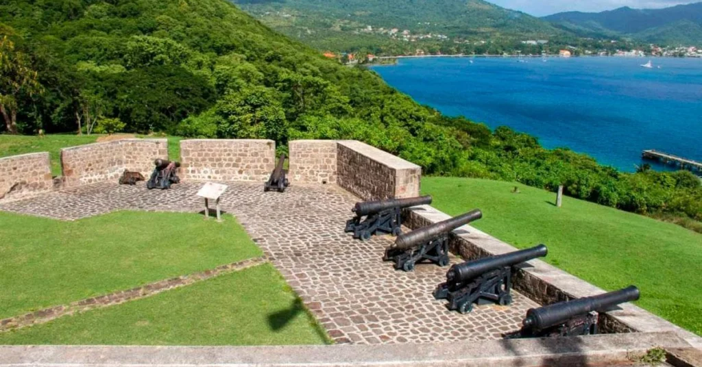 Cabrits National Park Area in Dominica visaboards