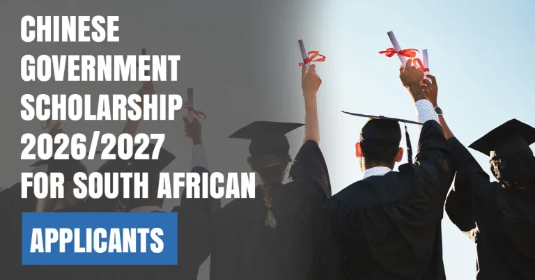 Chinese government scholarship 2026 2027 for south african applicants Visaboards