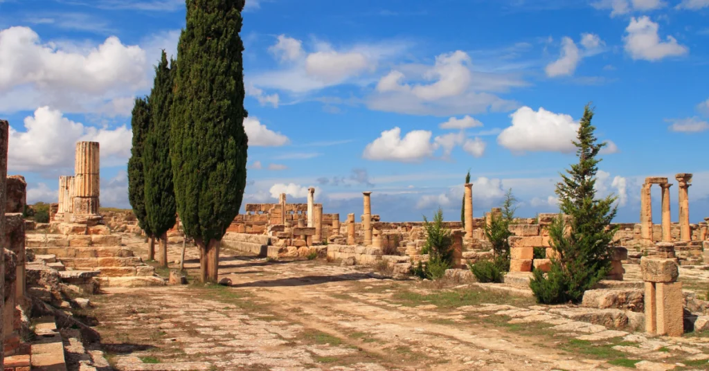 Cyrene in Libya visaboards