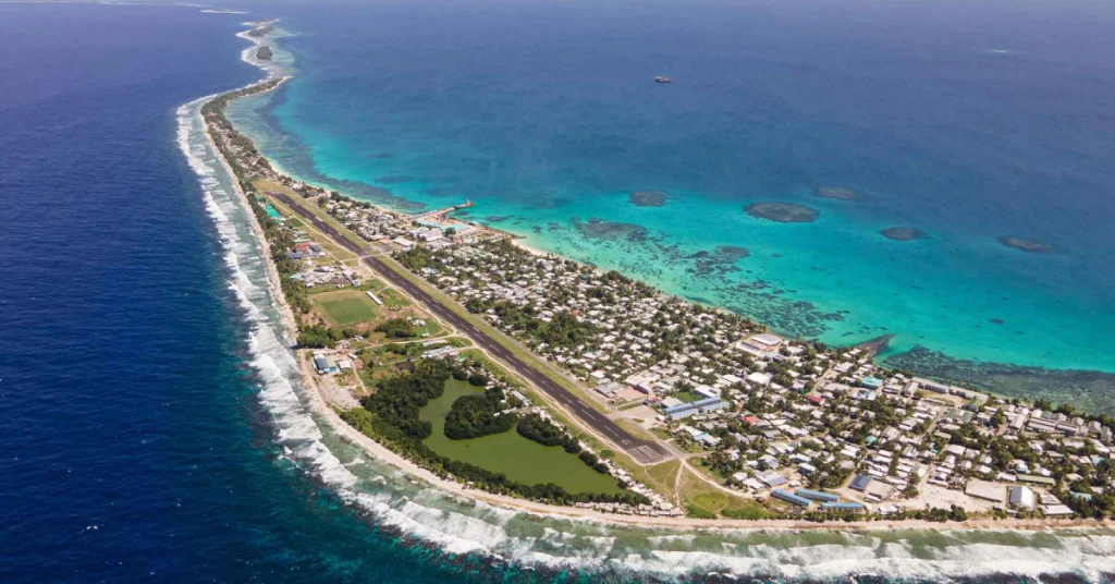 Funafuti in Tuvalu visaboards