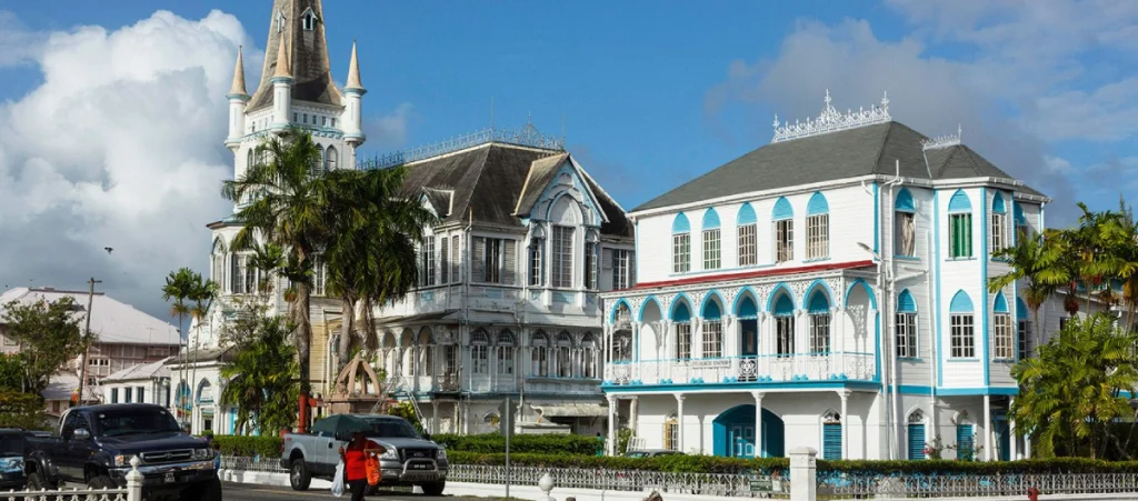 Georgetown in Guyana visaboards