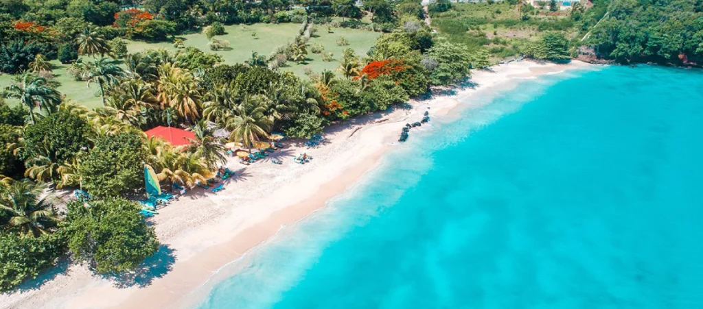 Grand Anse Beach in Grenada visaboards