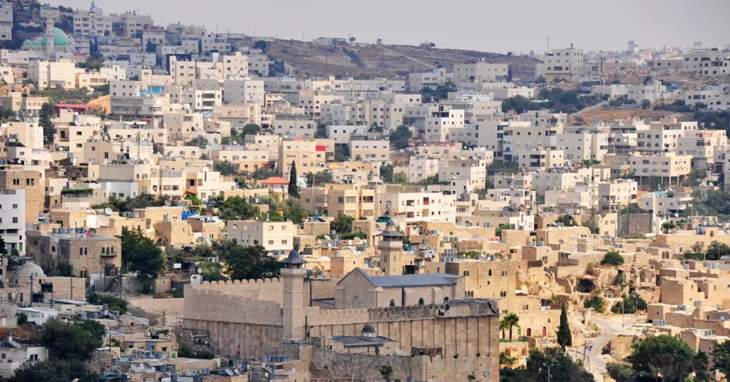 Hebron in State of Palestine visaboards