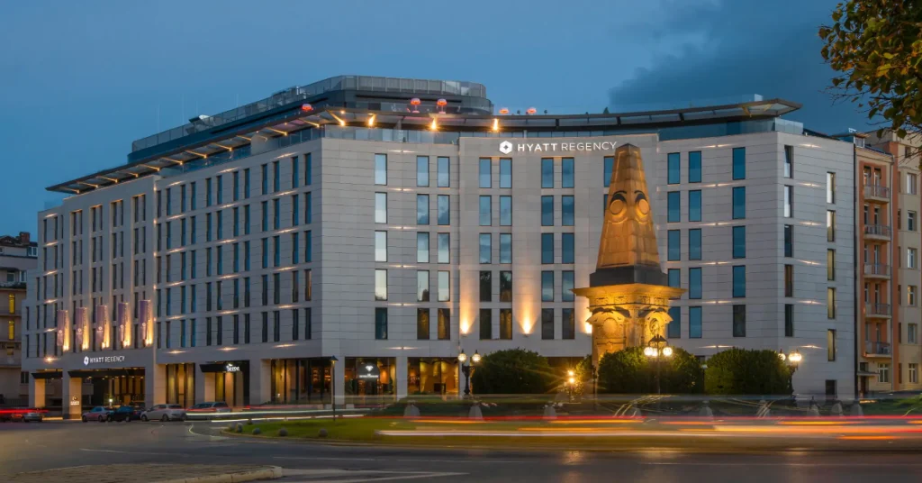 Hyatt Regency Sofia, Sofia Bulgaria visaboards