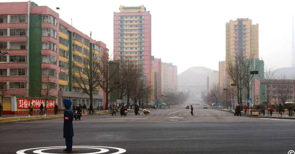 Kaesong in North Korea visaboards