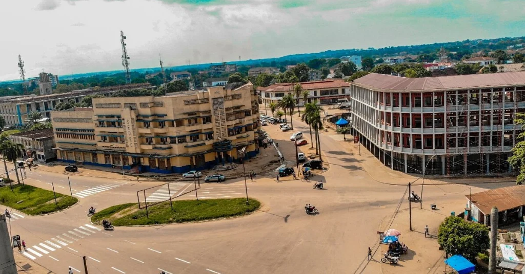 Kisangani in the Democratic Republic of the Congo visaboards