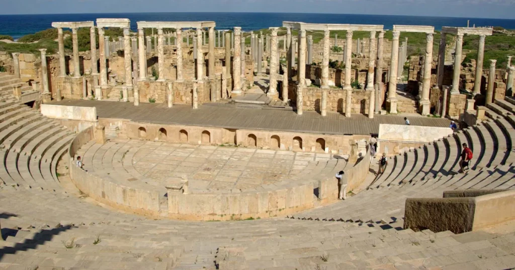 Leptis Magna in Libya visaboards
