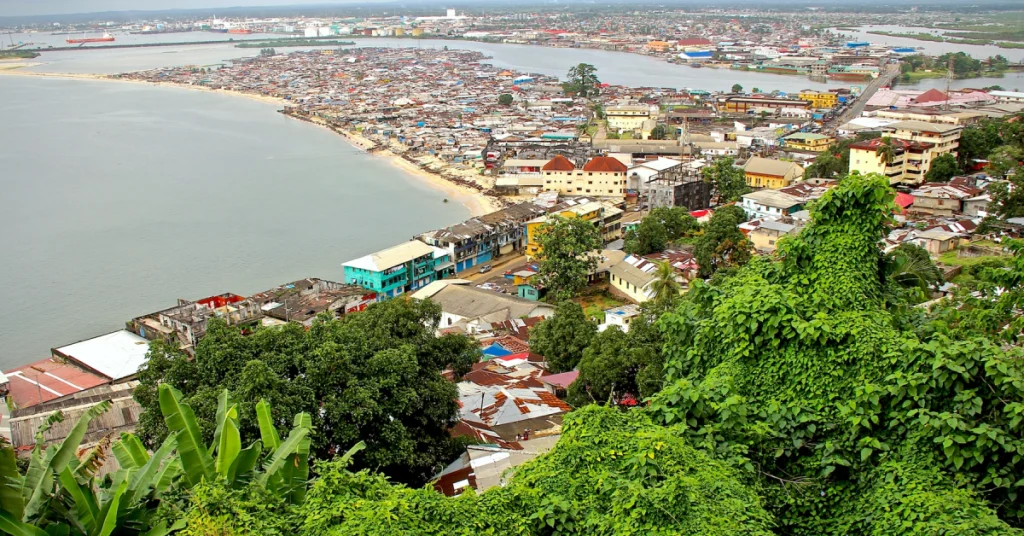 Monrovia in Liberia visaboards