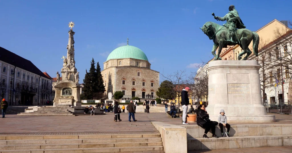 Pécs in Hungary visaboards