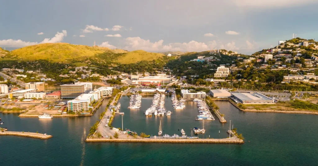 Port Moresby in Papua New Guinea visaboards