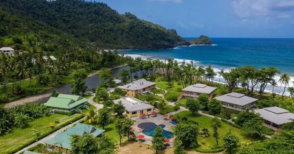 Remote Lodge Eco Stay Outside Major Towns dominica visaboards