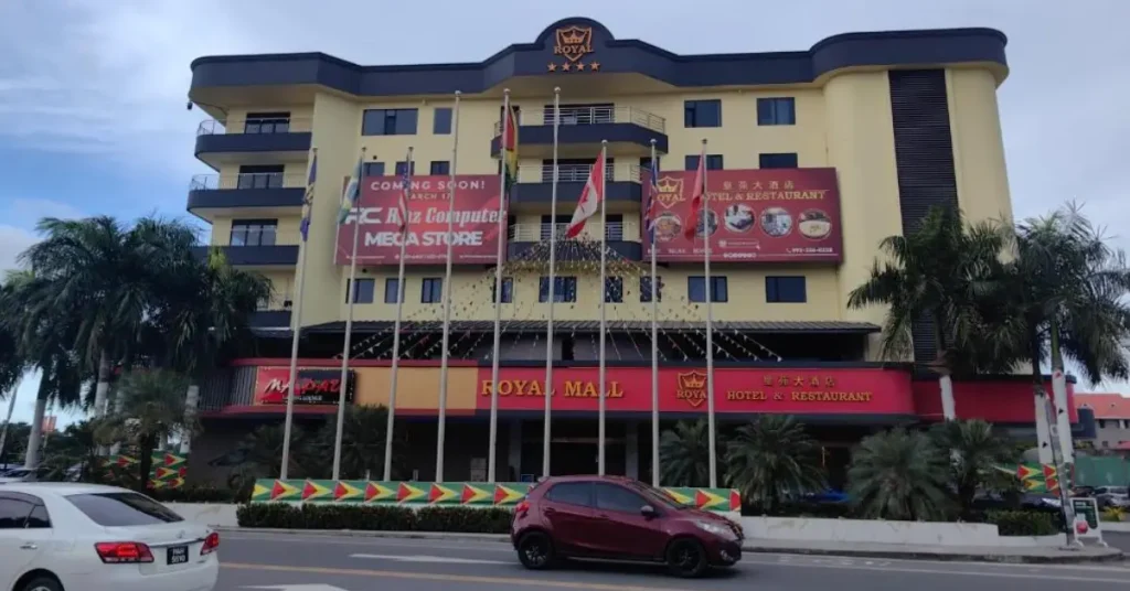 Royal International Hotel & Mall (Georgetown – City Centre) visaboards