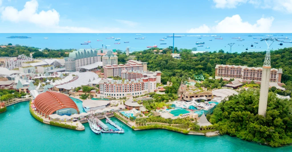 Sentosa Island in Singapore visaboards