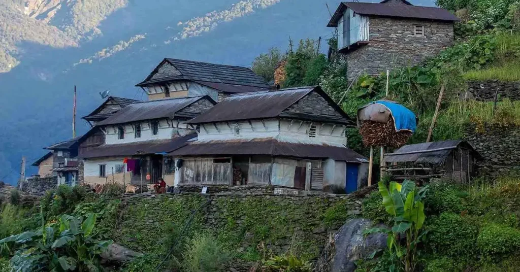 Simple Mountain Countryside Retreats (Less Touristy Regions) nepal visaboards