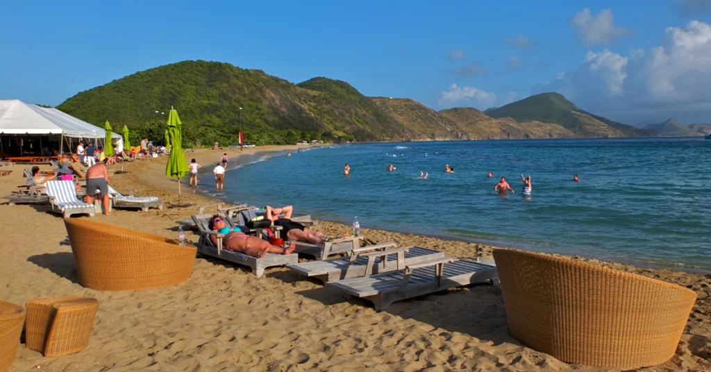 South Friars Bay (Saint Kitts) in Saint Kitts and Nevis VISABOARDS