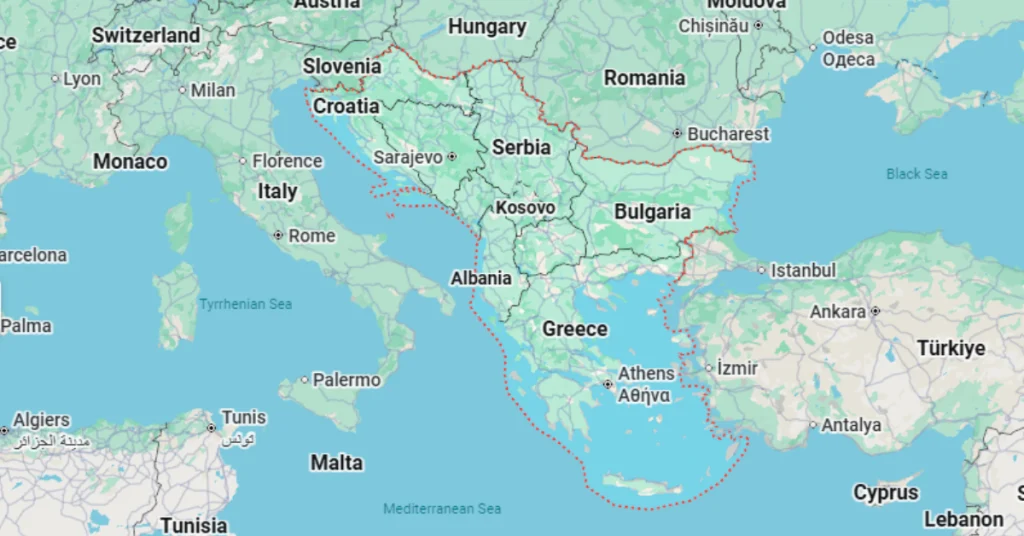 Southeast Europe (Balkans) arab1