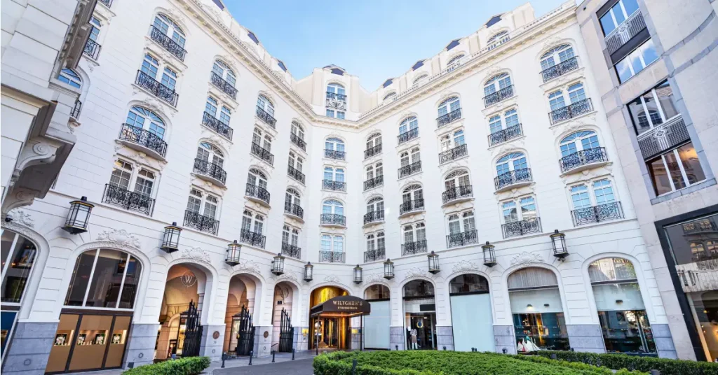 Steigenberger Wiltcher’s, Brussels visaboards