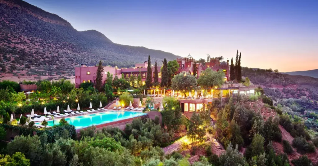 Stylish Boutique Hotels in the Atlas Mountains morocco visaboards