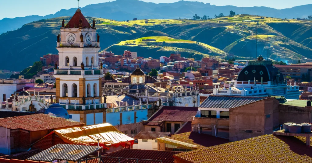 Sucre in Bolivia visaboards