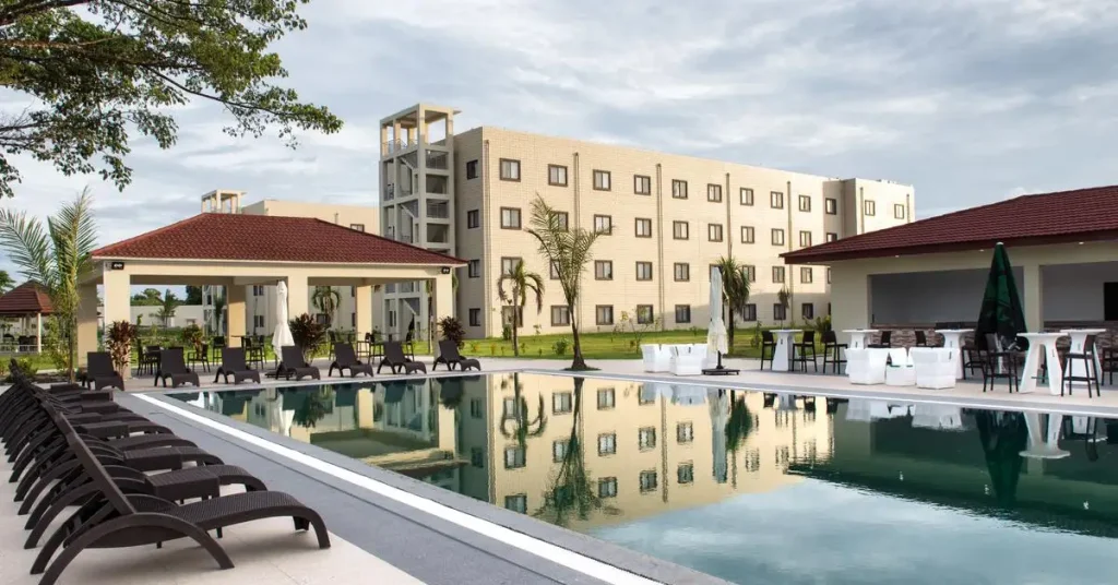 The Farmington Hotel (Harbel – near Roberts International Airport) visaboards