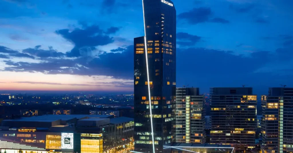 The Ritz Carlton, Almaty (Almaty – Esentai Tower Al Farabi Avenue) visaboards