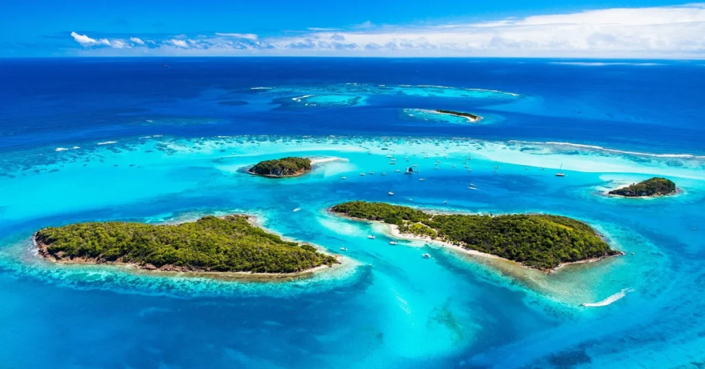 Tobago Cays in Saint Vincent visaboards